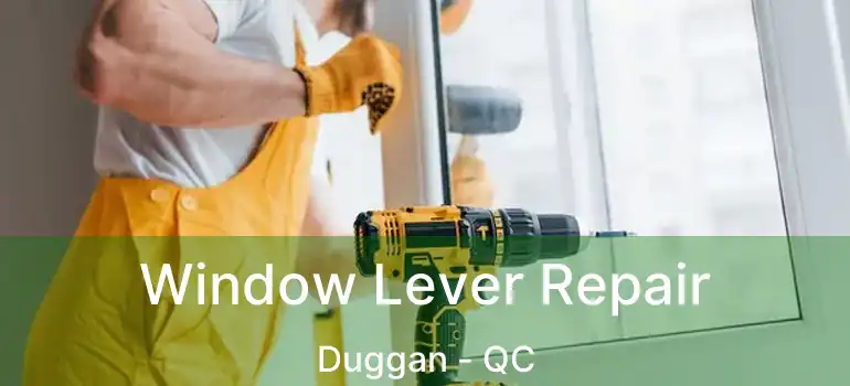  Window Lever Repair Duggan - QC
