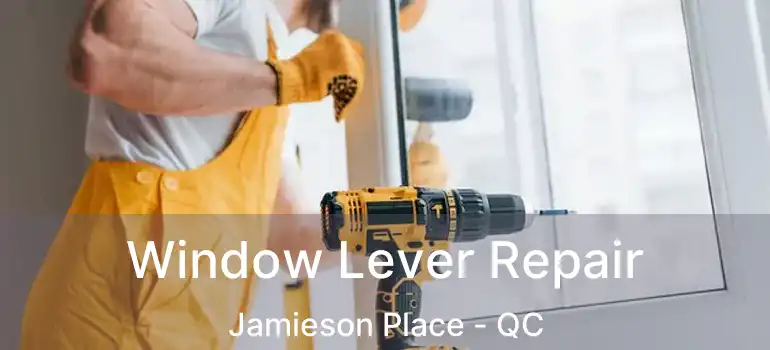  Window Lever Repair Jamieson Place - QC