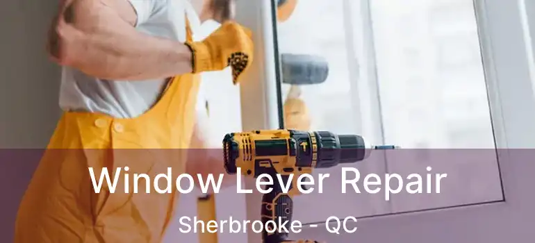  Window Lever Repair Sherbrooke - QC