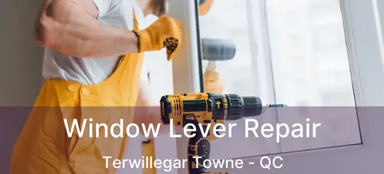  Window Lever Repair Terwillegar Towne - QC