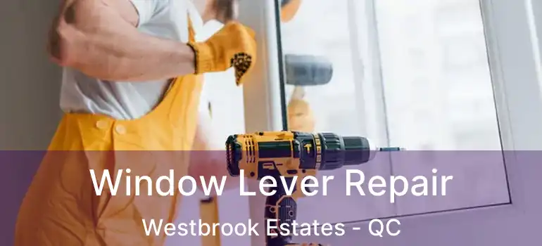  Window Lever Repair Westbrook Estates - QC