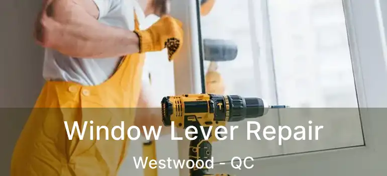  Window Lever Repair Westwood - QC
