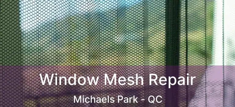  Window Mesh Repair Michaels Park - QC