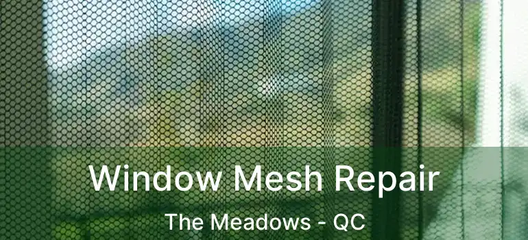  Window Mesh Repair The Meadows - QC