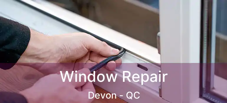  Window Repair Devon - QC