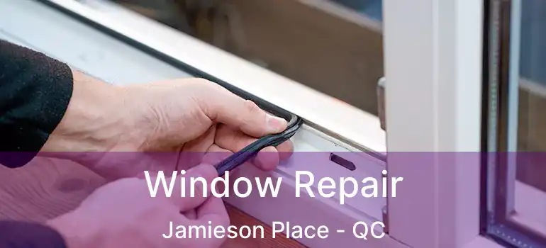  Window Repair Jamieson Place - QC