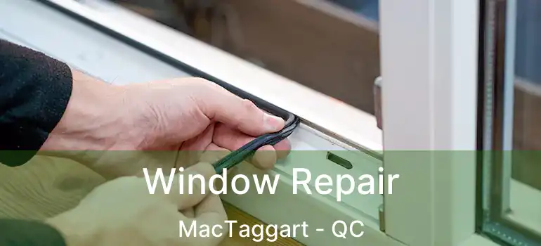  Window Repair MacTaggart - QC