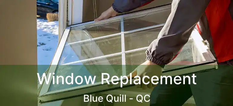  Window Replacement Blue Quill - QC
