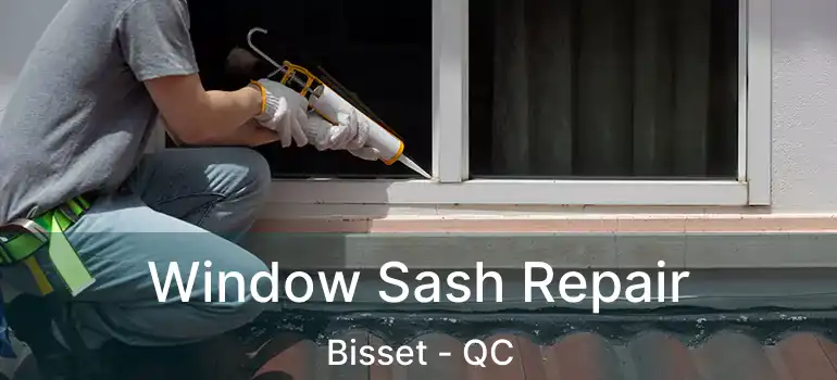  Window Sash Repair Bisset - QC