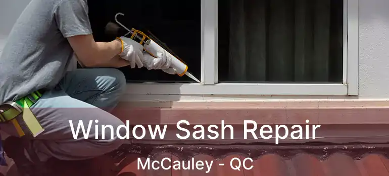  Window Sash Repair McCauley - QC