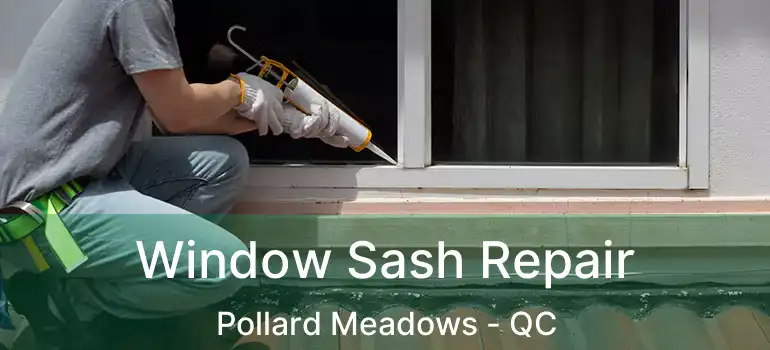  Window Sash Repair Pollard Meadows - QC