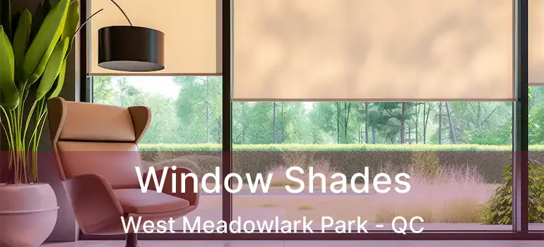  Window Shades West Meadowlark Park - QC