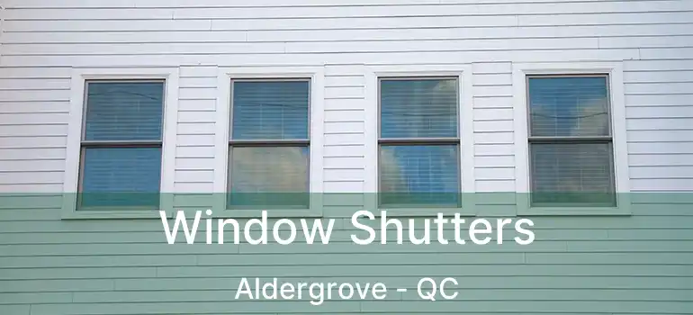  Window Shutters Aldergrove - QC