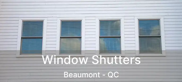  Window Shutters Beaumont - QC