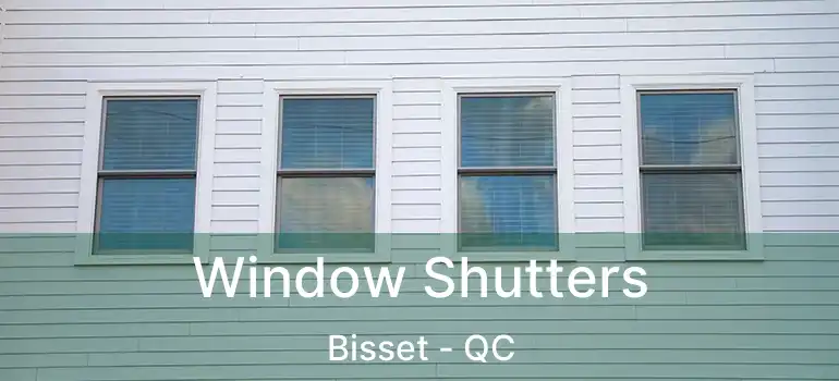  Window Shutters Bisset - QC