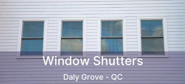  Window Shutters Daly Grove - QC