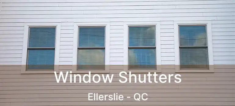  Window Shutters Ellerslie - QC