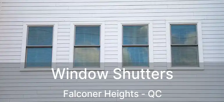  Window Shutters Falconer Heights - QC