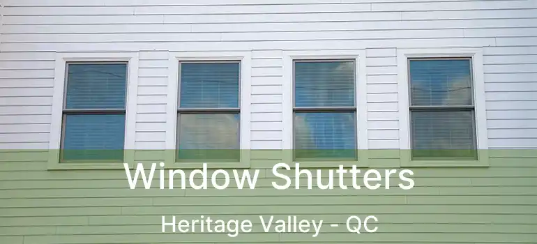  Window Shutters Heritage Valley - QC