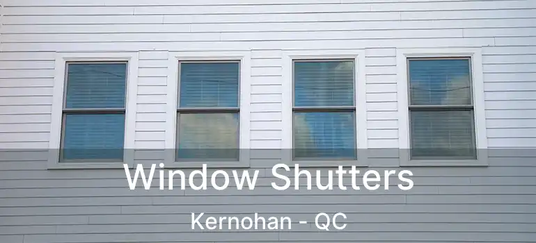  Window Shutters Kernohan - QC