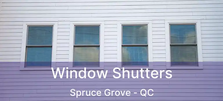  Window Shutters Spruce Grove - QC