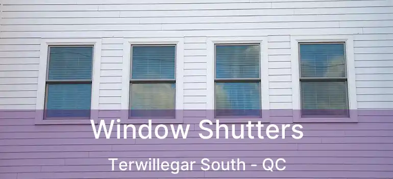  Window Shutters Terwillegar South - QC