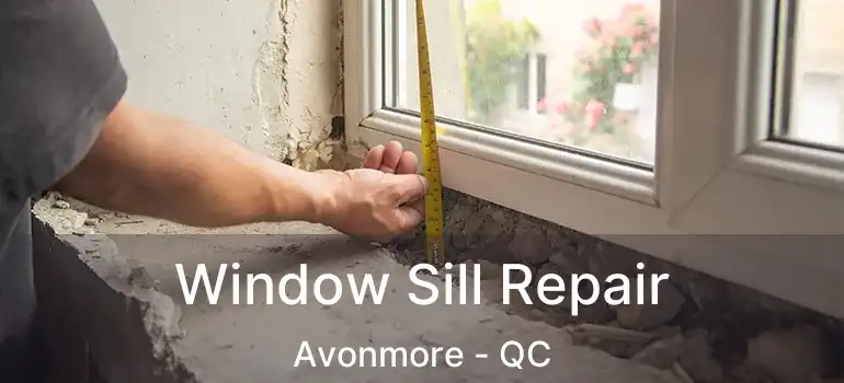  Window Sill Repair Avonmore - QC