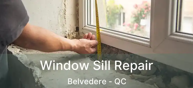  Window Sill Repair Belvedere - QC