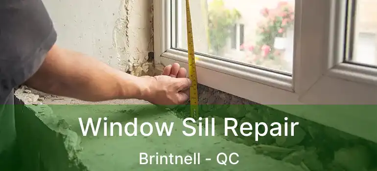  Window Sill Repair Brintnell - QC