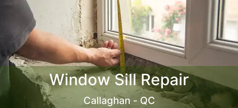  Window Sill Repair Callaghan - QC