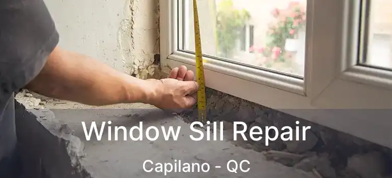  Window Sill Repair Capilano - QC