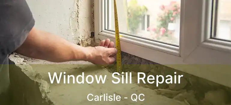  Window Sill Repair Carlisle - QC