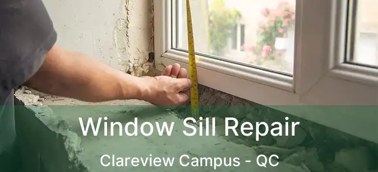  Window Sill Repair Clareview Campus - QC