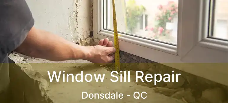  Window Sill Repair Donsdale - QC