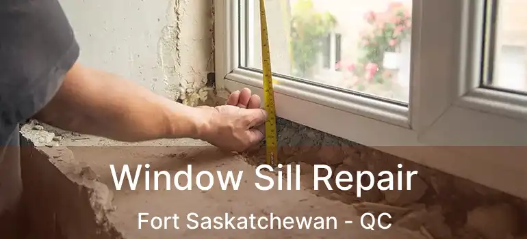  Window Sill Repair Fort Saskatchewan - QC