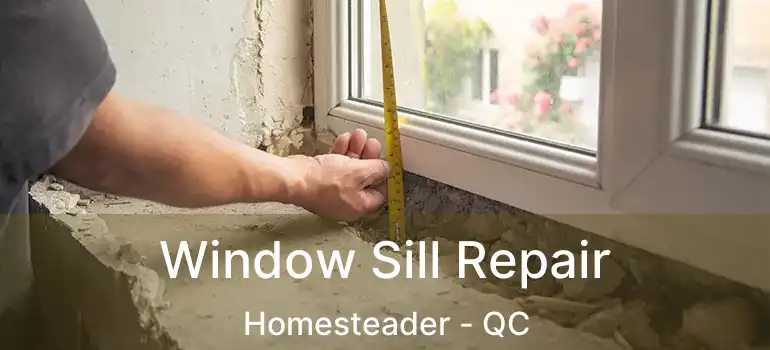  Window Sill Repair Homesteader - QC
