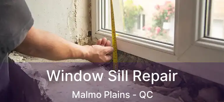  Window Sill Repair Malmo Plains - QC