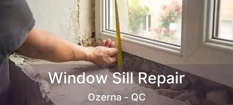  Window Sill Repair Ozerna - QC