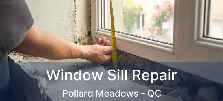  Window Sill Repair Pollard Meadows - QC
