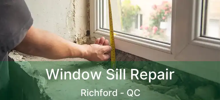  Window Sill Repair Richford - QC