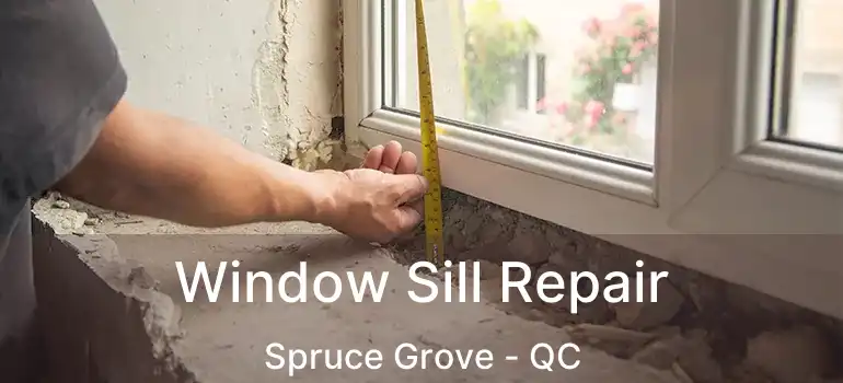  Window Sill Repair Spruce Grove - QC