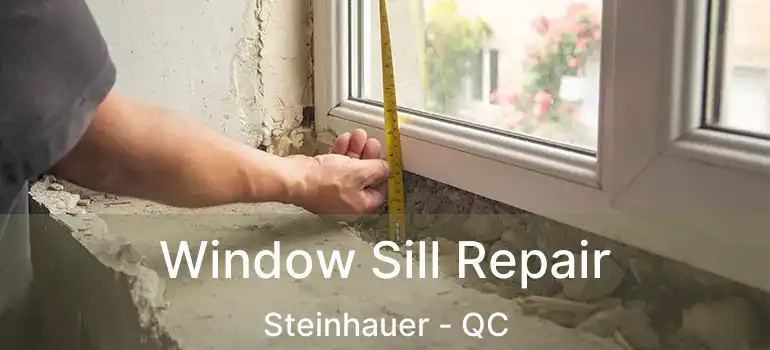  Window Sill Repair Steinhauer - QC