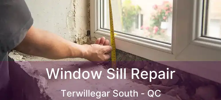  Window Sill Repair Terwillegar South - QC