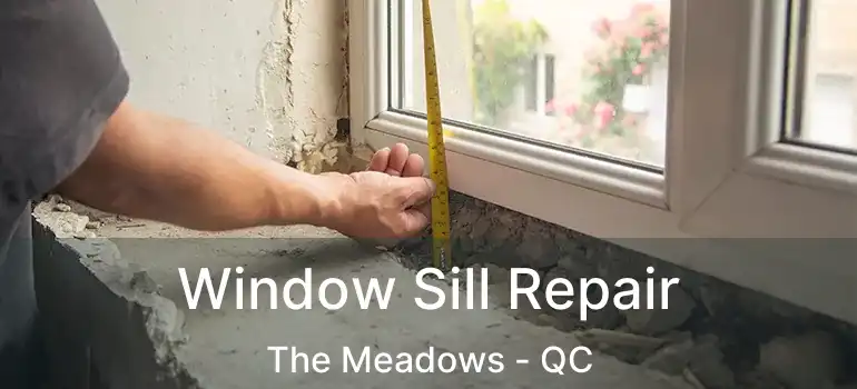  Window Sill Repair The Meadows - QC