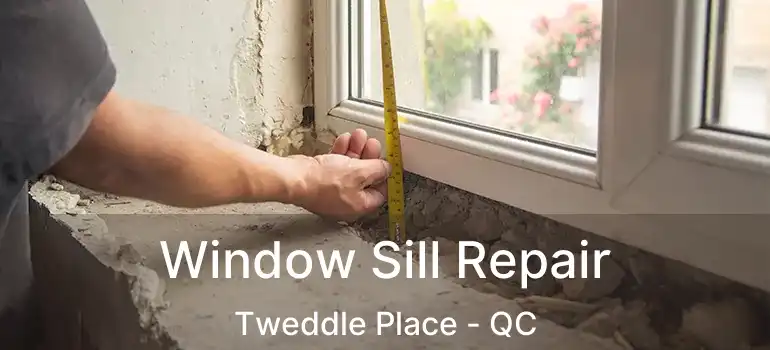  Window Sill Repair Tweddle Place - QC