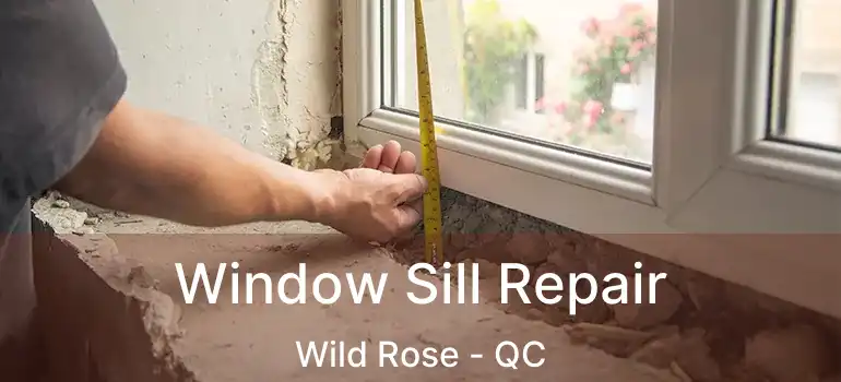  Window Sill Repair Wild Rose - QC
