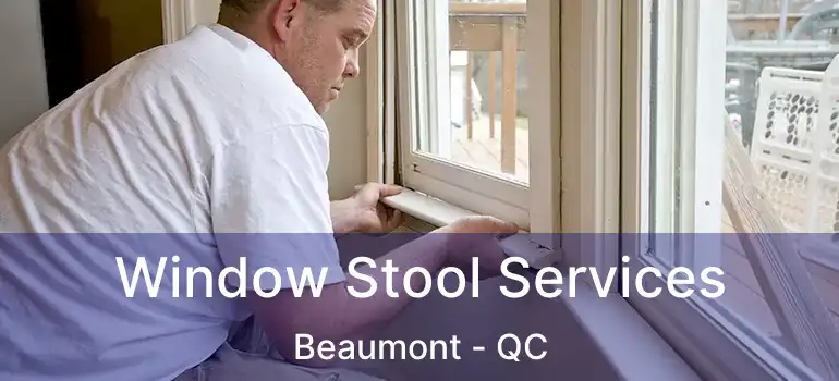  Window Stool Services Beaumont - QC