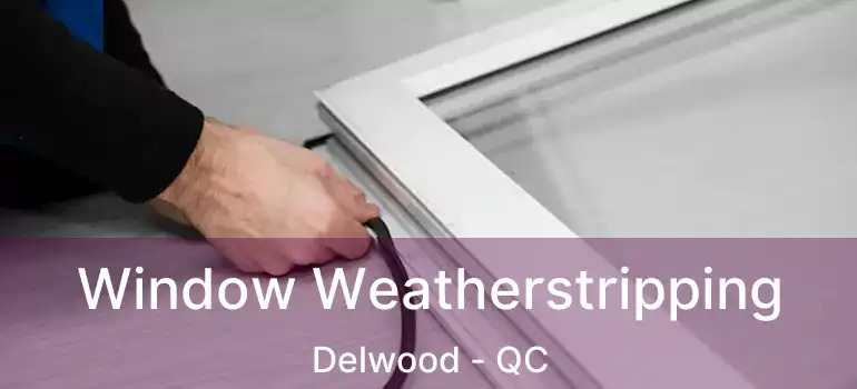  Window Weatherstripping Delwood - QC