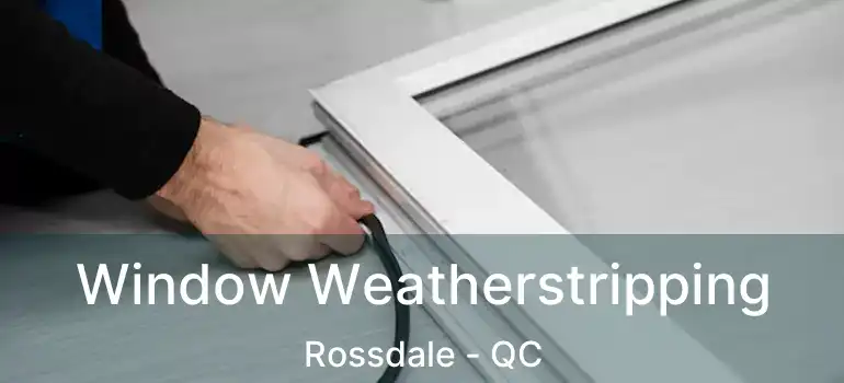  Window Weatherstripping Rossdale - QC