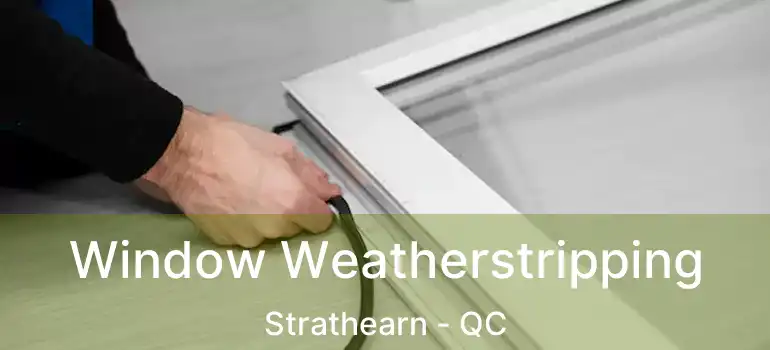  Window Weatherstripping Strathearn - QC